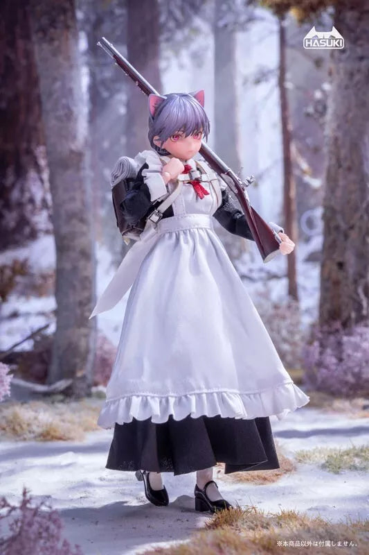 pocket art Series Maid Gunner FKEY PA010 1/12 Action Figure UFFICIALE GIAPPONE