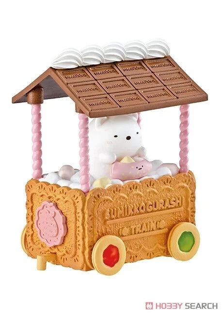 Re-Ment Sumikko Gurashi Mogu Mogu Sweets Train Full Set 6 BOX Figure JAPAN