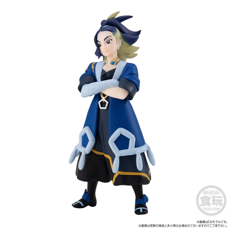 BANDAI Pokemon Scale World Hisui Region Adaman & Leafeon Figure JAPAN OFFICIAL