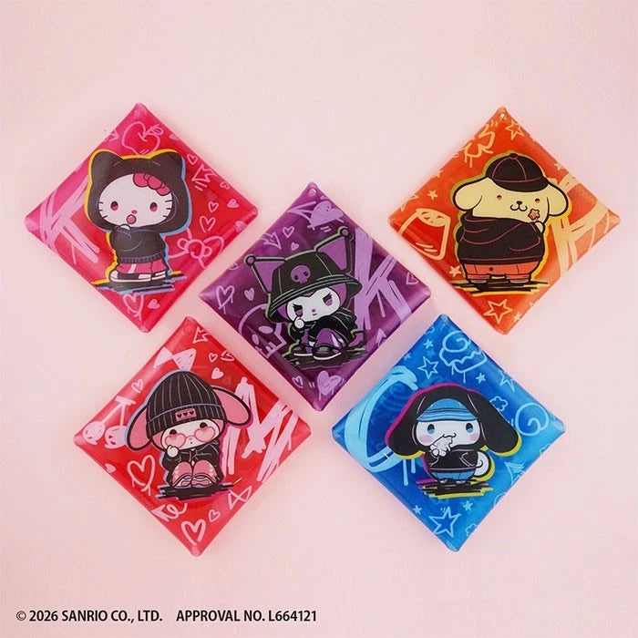 Sanrio Characters Solid & Cool Multipurpose Case 10Pack Box Candy Toy JAPAN