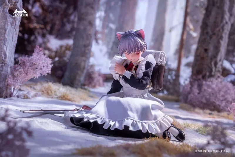 pocket art Series Maid Gunner FKEY PA010 1/12 Action Figure UFFICIALE GIAPPONE