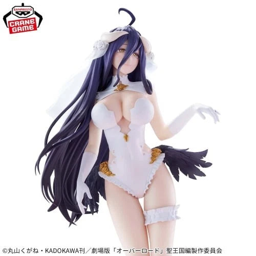 Banpresto Glitter & Glamours Overlord Albedo Wedding Ver. Figure JAPAN OFFICIAL