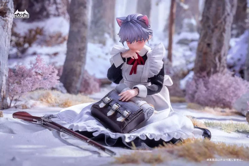 pocket art Series Maid Gunner FKEY PA010 1/12 Action Figure UFFICIALE GIAPPONE