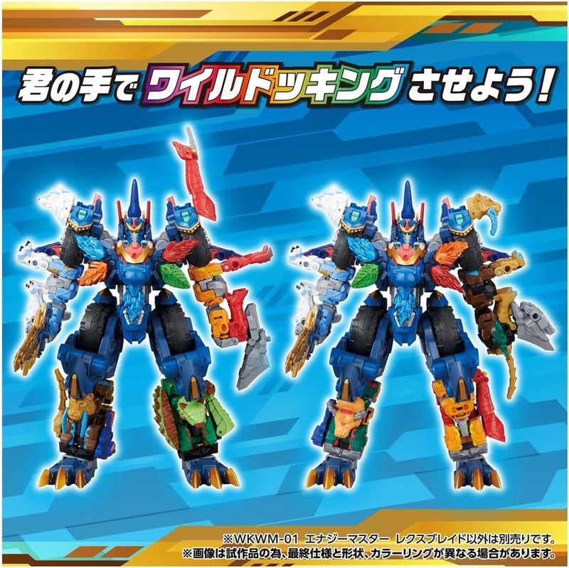 Takara Tomy Transformers Wild King Energy Master Rexblade WKWM-01 Action Figure