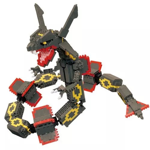 Pokemon Nanoblock Shiny Rayquaza Extreme DX JAPAN OFFICIAL