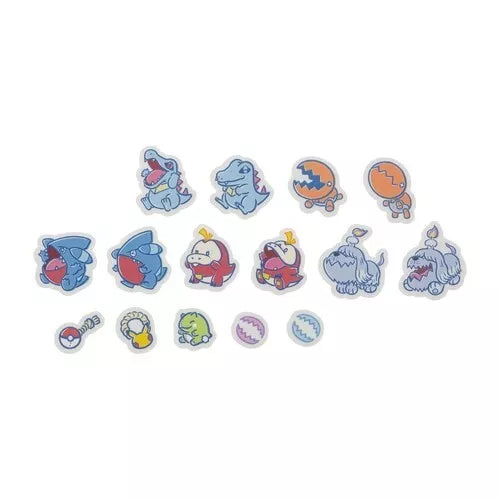 Pokemon Center Originalaufkleber Set Kamitsuki-tai Japan Offiziell