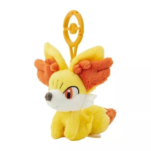Pokemon Center Muñeco de Peluche Original con Mosquetón Fennekin OFICIAL DE JAPÓN