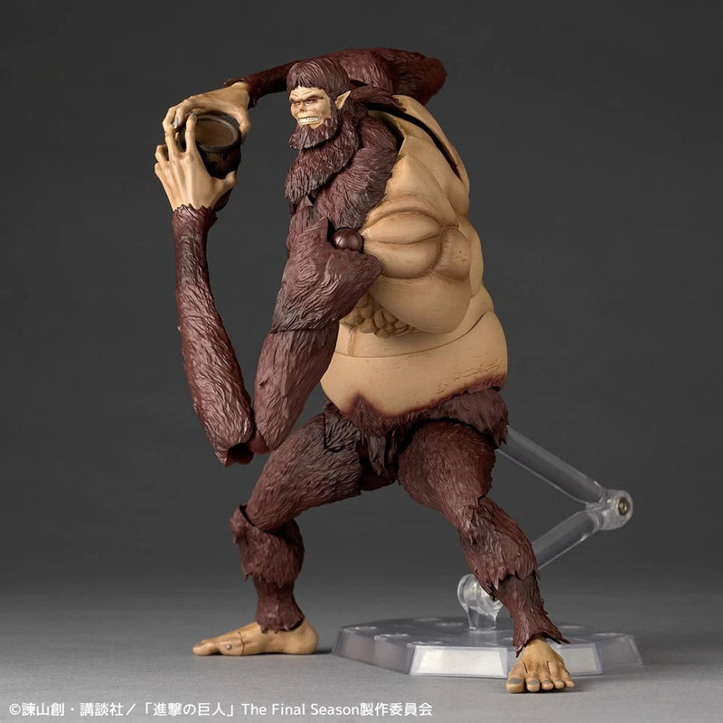 Kaiyodo Revoltech Amazing Yamaguchi Attack on Titan Beast Titan Action Figure