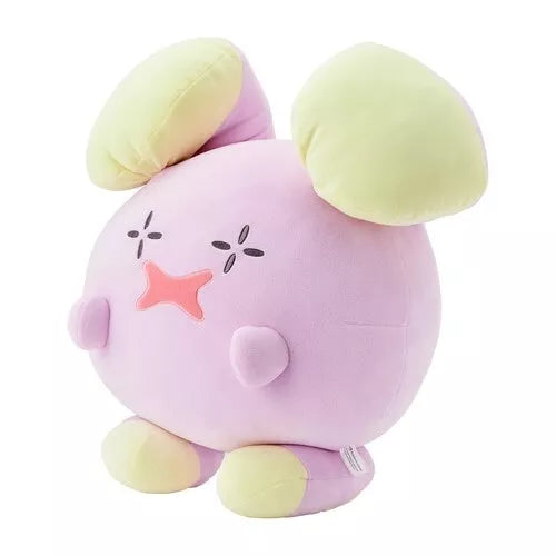 Pokemon Center original Motchiritchi Plush Doll Whismur Japão oficial