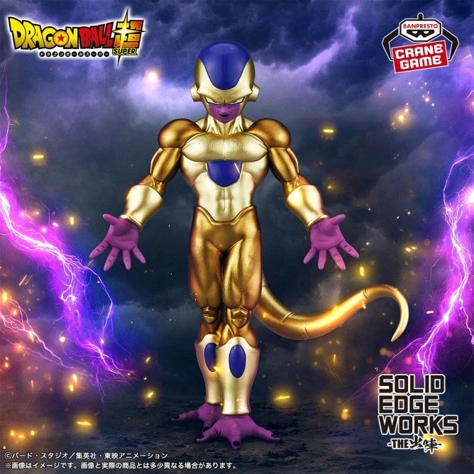 Banpresto Dragon Ball Super SOLID EDGE WORKS THE Departure Golden Frieza Figure
