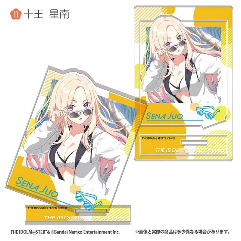 Gakuen iDOLM@STER Photo Style Acrylic Stand 2 15Pack Box Candy Toy JAPAN