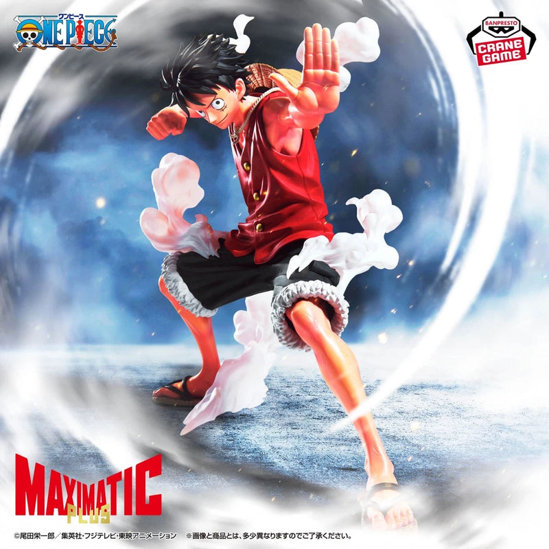 Banpresto MAXIMATIC Plus One Piece Monkey D Luffy I Figure JAPAN OFFICIAL