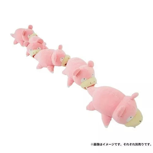 Pokemon Center Original Dondon Donkan Yan? Slowpoke Connecting Plush Doll JAPAN