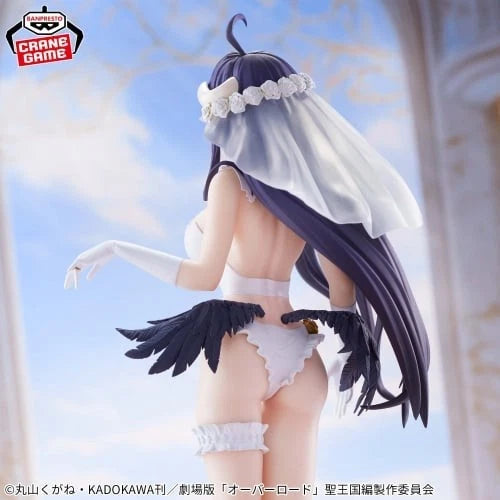 Banpresto Glitter & Glamours Overlord Albedo Wedding Ver. Figure JAPAN OFFICIAL