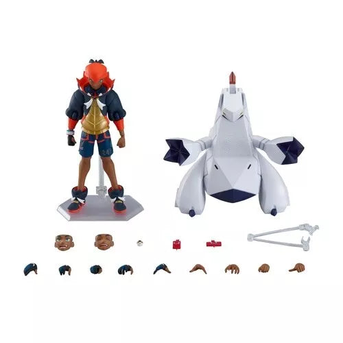 Pokemon Center Original Raihan and Duraludon Action Figure JAPAN OFFICIAL