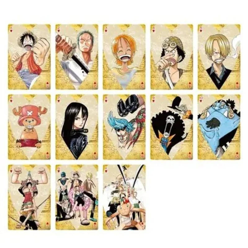 Shueisha One Piece Golden Playing Cards Trump The Straw Hat Crew JAPAN OFFICIAL
