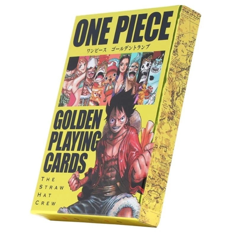 Shueisha One Piece Golden Playing Cards Trump The Straw Hat Crew JAPAN OFFICIAL
