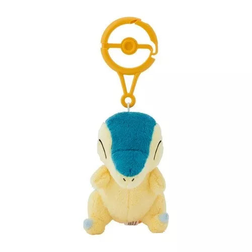 Boneca de pelúcia original Pokémon Center com mosquetão Cyndaquil JAPÃO OFICIAL