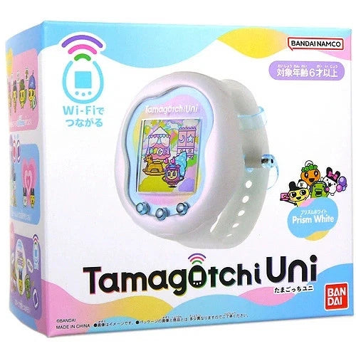 BANDAI Tamagotchi Uni Prism White JAPAN OFFICIAL — ToysOneJapan BANDAI Tamagotchi Uni Prism White JAPAN OFFICIAL — ToysOneJapan