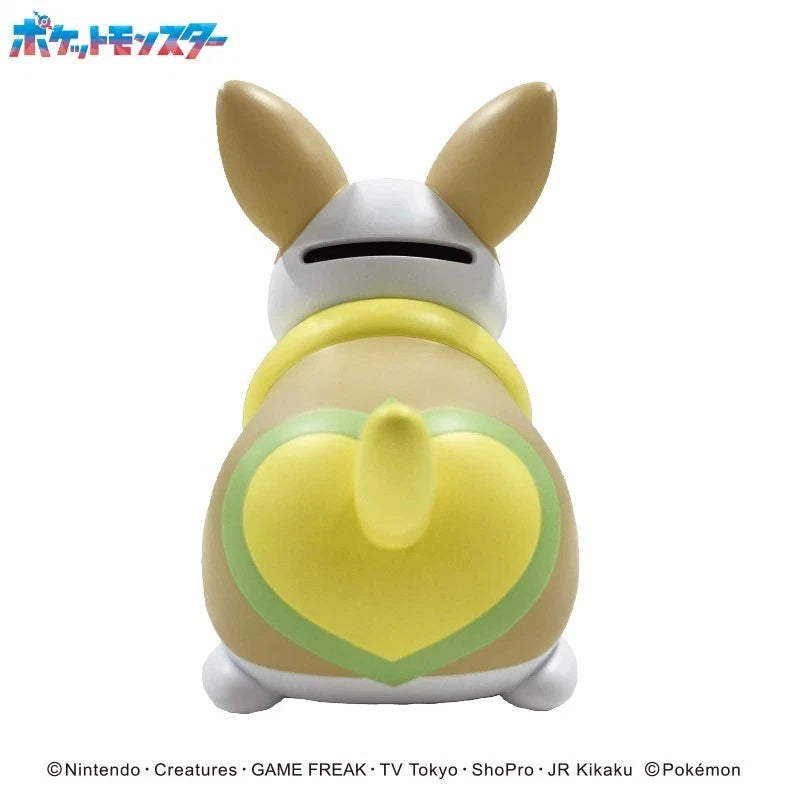Pokemon Soft Vinyl Time Series Pokemon Coin Bank Yamper JAPAN OFFICIAL