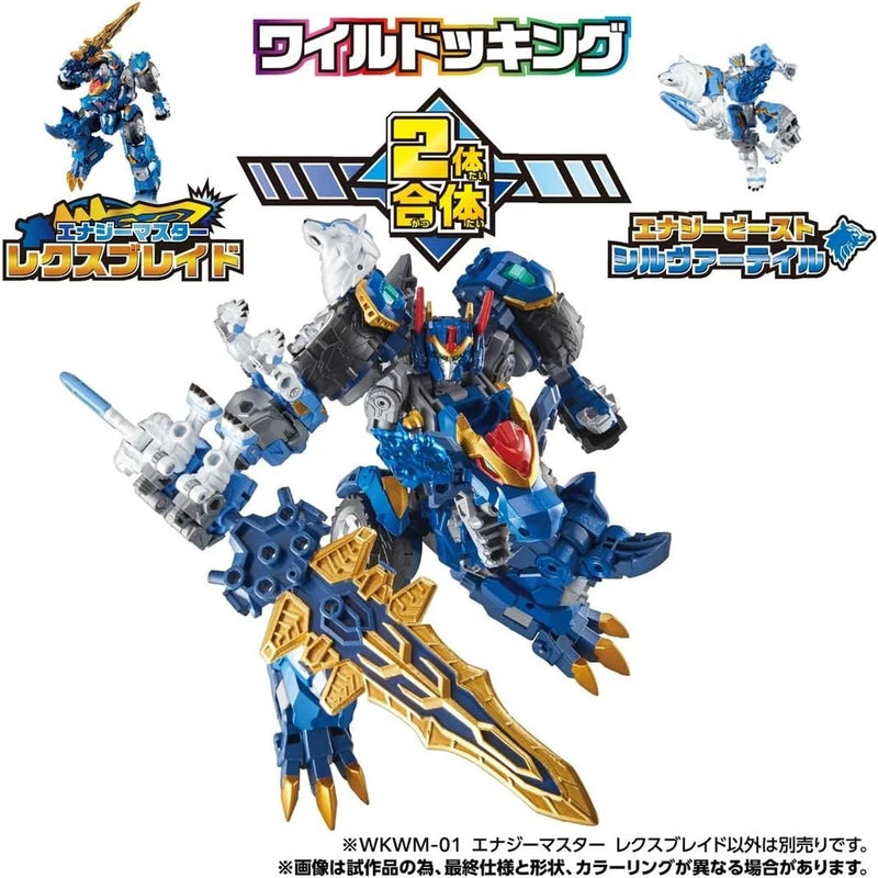 Takara Tomy Transformers Wild King Energy Master Rexblade WKWM-01 Action Figure