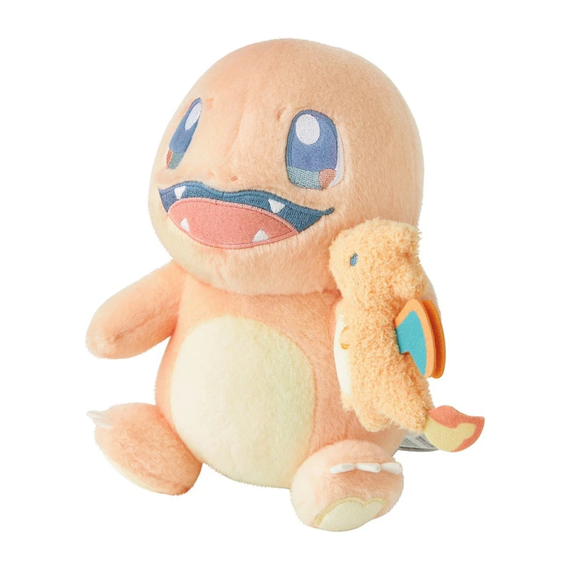 Pokemon Center Original Little Daydream Charmander & Charizard Plush Doll JAPAN