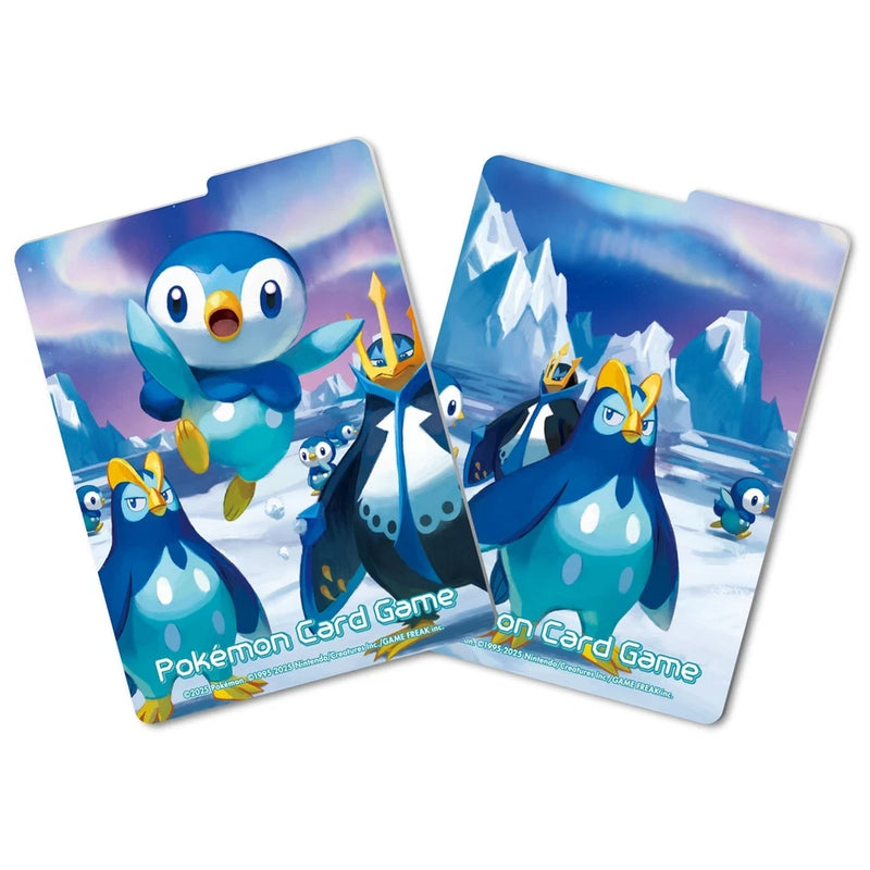 Pokemon Center Original Card Deck Case Piplup Prinplup Empoleon JAPAN OFFICIAL