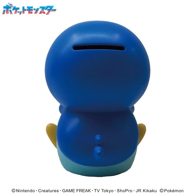 Pokemon Soft Vinyl Time Series Pokemon Coin Bank Piplup JAPAN OFFICIAL
