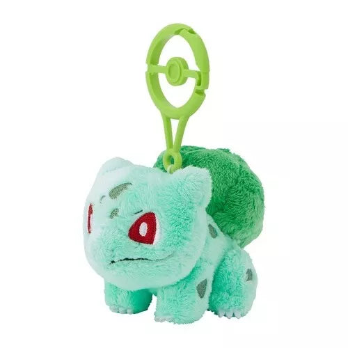 Pokemon Center Original Plush Doll with Carabiner Bulbasaur JAPAN OFFICIAL