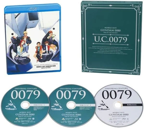 BANDAI NAMCO Arts Mobile Suit Gundam 0080 War in the Pocket Blu-ray JAPAN