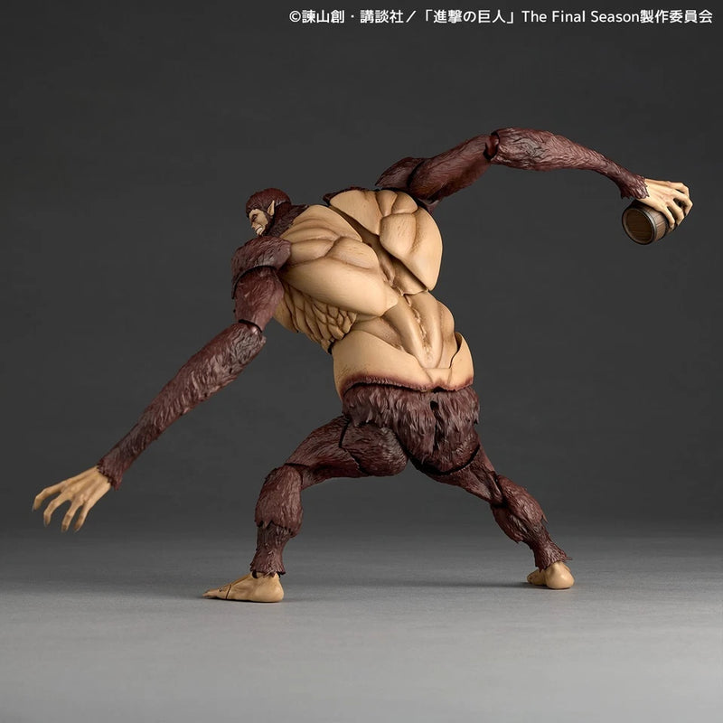 Kaiyodo Revoltech Amazing Yamaguchi Attack on Titan Beast Titan Action Figure