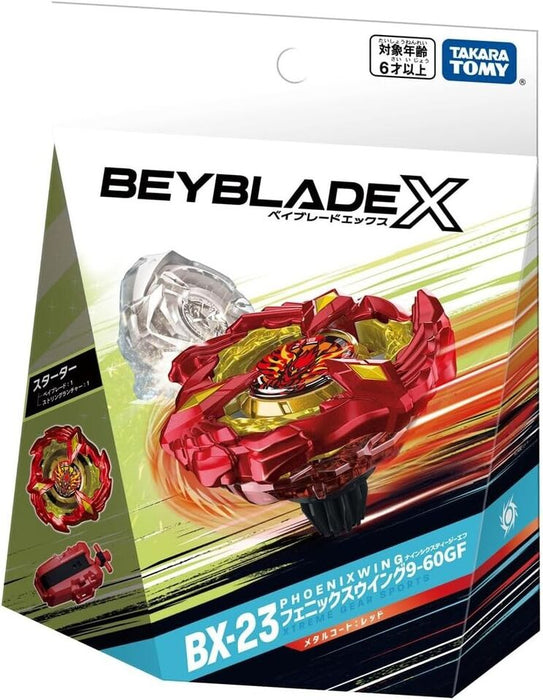 Takara Tomy Beyblade X BX-23 Starter Phoenix Wing 9-60gf Japon Officiel