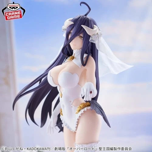 Banpresto Glitter & Glamours Overlord Albedo Wedding Ver. Figure JAPAN OFFICIAL