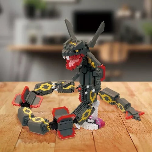 Pokemon Nanoblock Shiny Rayquaza Extreme DX JAPAN OFFICIAL