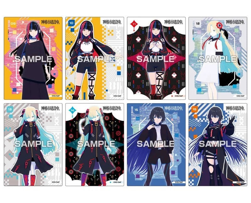 Kamitsubaki City Under Construction Clear Card Collection TCG Candy Toy JAPAN