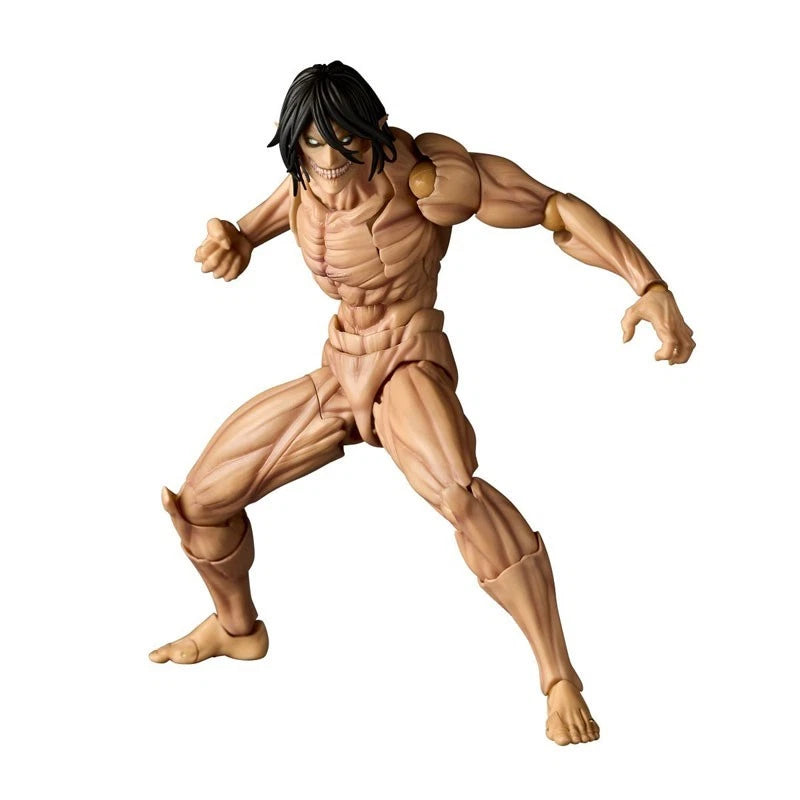 Kaiyodo Revoltech Amazing Yamaguchi Attack on Titan Eren Yeager Action Figure