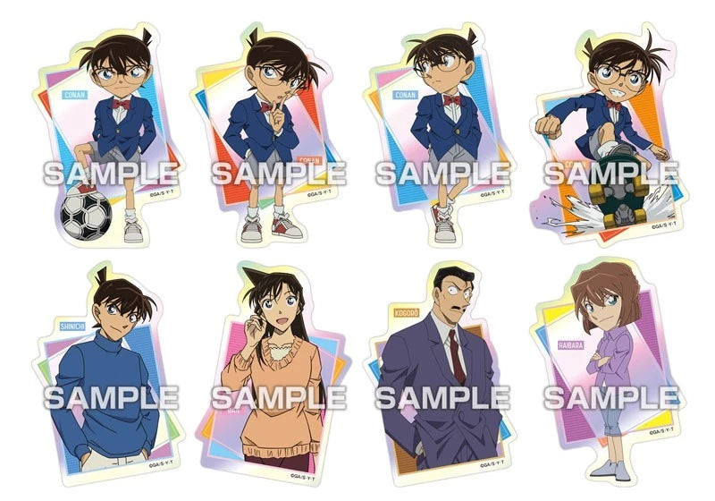 Detective Conan Chara Cut Sticker Gum 16Pack Box Candy Toy JAPAN OFFICIAL
