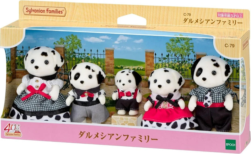 Epoch Sylvanian Families Dalmatian Family C-79 JAPAN OFFICIAL