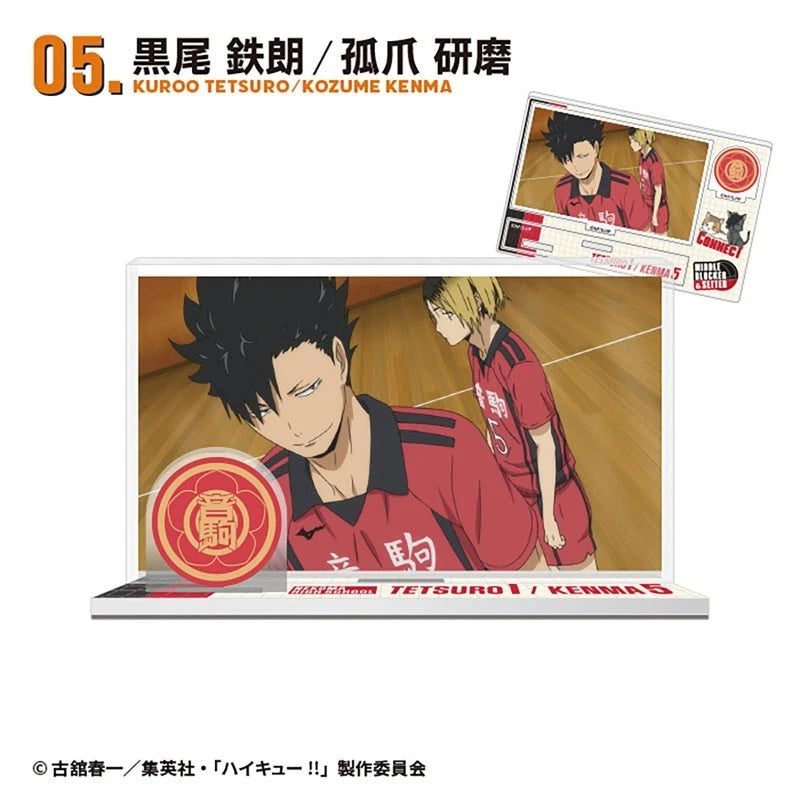 Haikyuu!! Memorial Acrylic Stand 10Pack Box Candy Toy JAPAN OFFICIAL