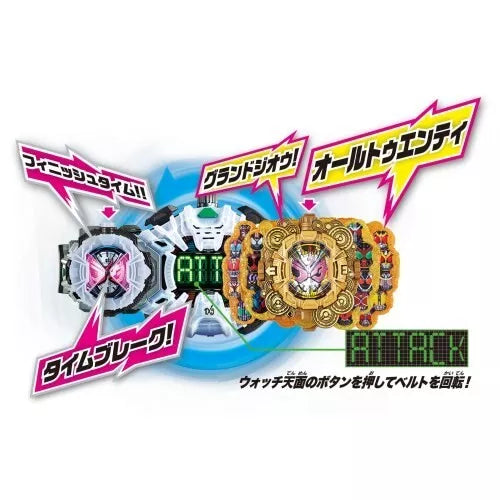 BANDAI Kamen Masked Rider Zi-O DX Grand Zi-O Ride Watch JAPON OFFICIEL