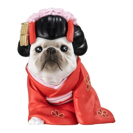 BANDAI French Bulldog Friends Complete Set Figure Capsule Toy JAPAN OFFICIAL