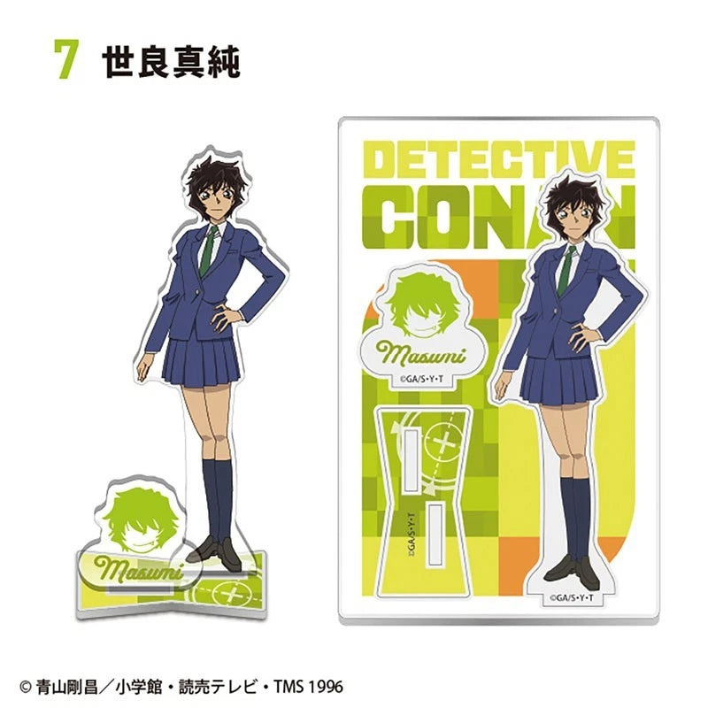 Detective Conan 2pc. Acrylic Stand 12Pack Box Candy Toy JAPAN OFFICIAL