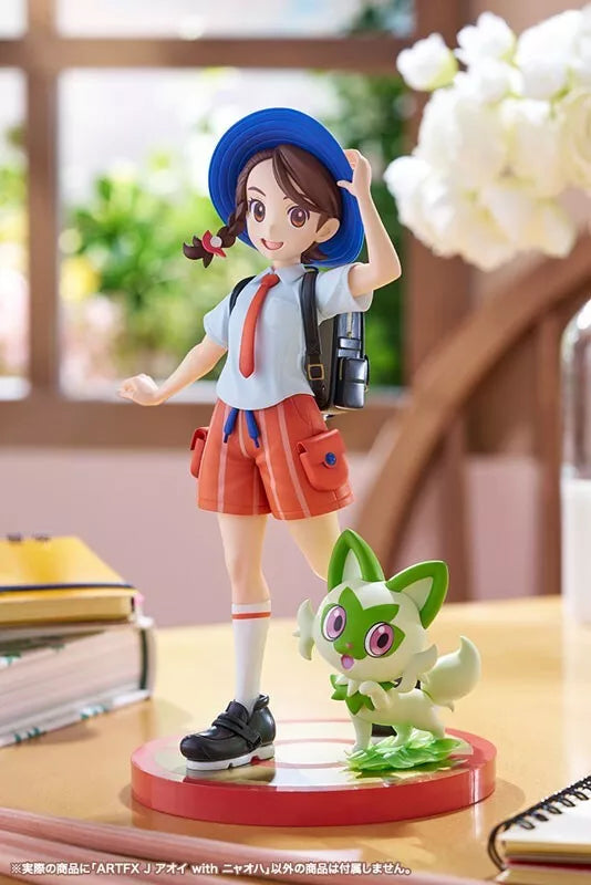 Kotobukiya Artfx J Pokemon Juliana mit Sprigatito 1/8 Figur Japan Beamter