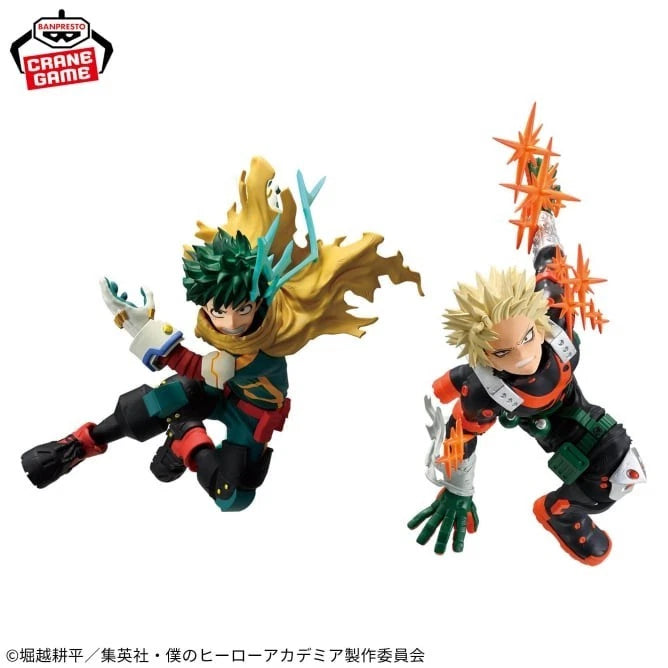 Banpresto My Hero Academia Midoriya Izuku & Bakugo Katsuki ver. 3 2 Set Figure