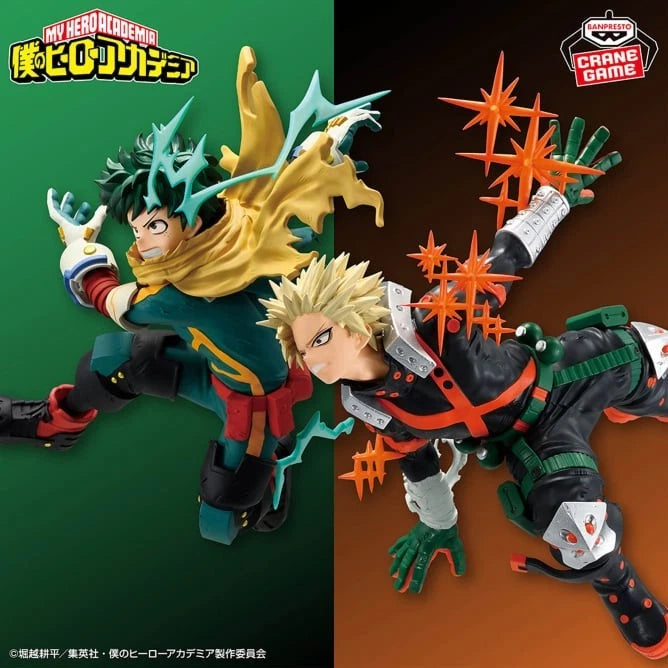 Banpresto My Hero Academia Midoriya Izuku & Bakugo Katsuki ver. 3 2 Set Figure