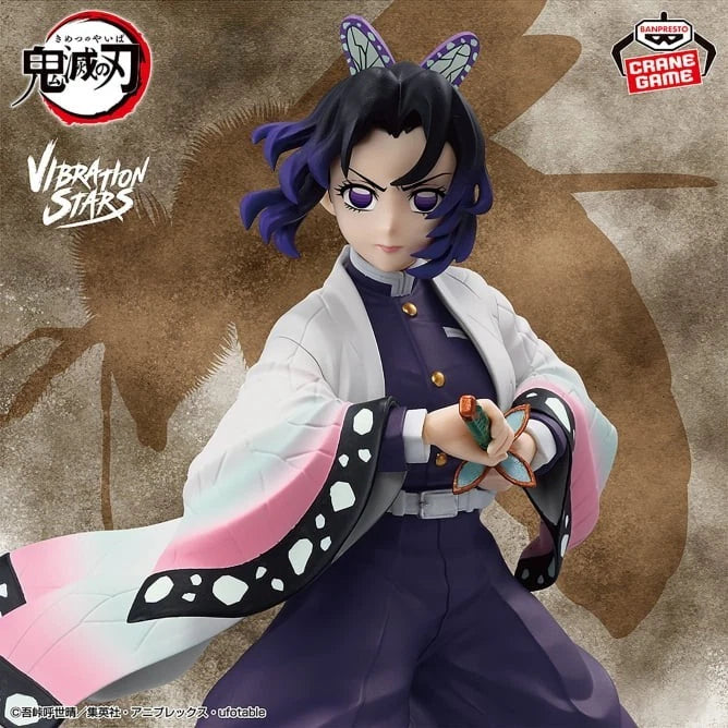 Banpresto VIBRATION STARS Demon Slayer Shinobu Kocho Figure JAPON OFFICIEL