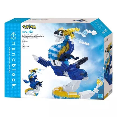 Pokemon Nanoblock Miraidon Deluxe Edition JAPAN OFFICIAL