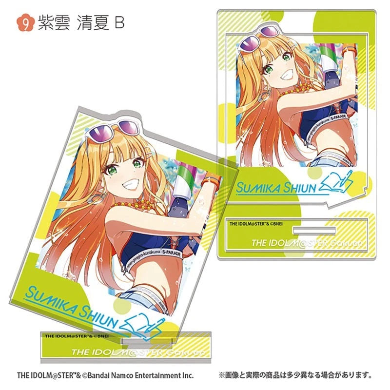 Gakuen iDOLM@STER Photo Style Acrylic Stand 2 15Pack Box Candy Toy JAPAN