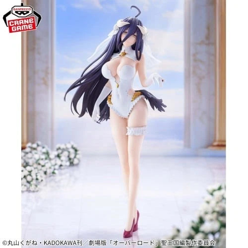 Banpresto Glitter & Glamours Overlord Albedo Wedding Ver. Figure JAPAN OFFICIAL