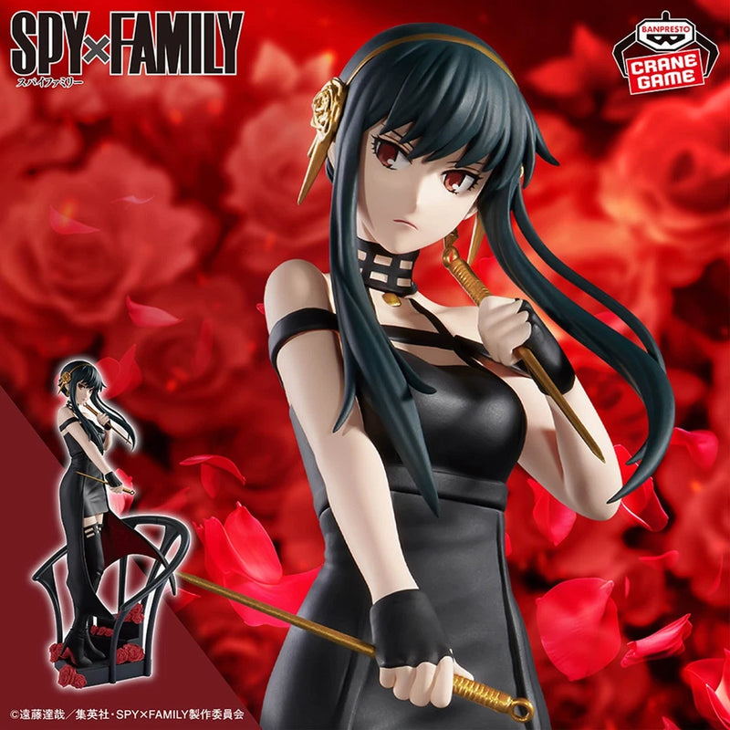 Banpresto DXF Spy × Family Yor Forger Rose Flower ver. Figure JAPAN OFFICIAL